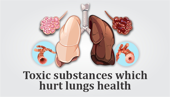 Substances which affects lungs health